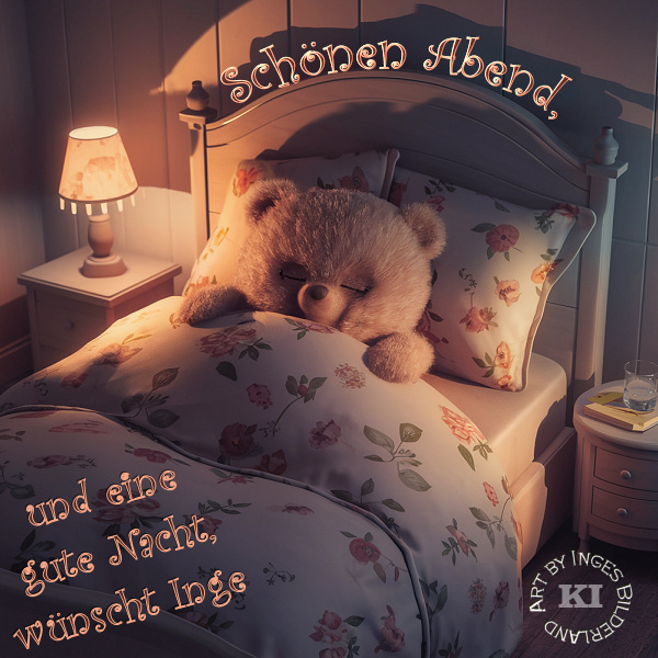 An den Beitrag angehängtes Bild: https://www.inges-bilderland.de/Grussbilder/2024gute_nacht_01.jpg