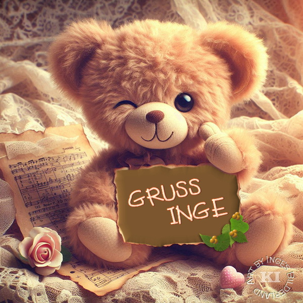 An den Beitrag angehängtes Bild: https://www.inges-bilderland.de/Grussbilder/ki_baer_02.jpg